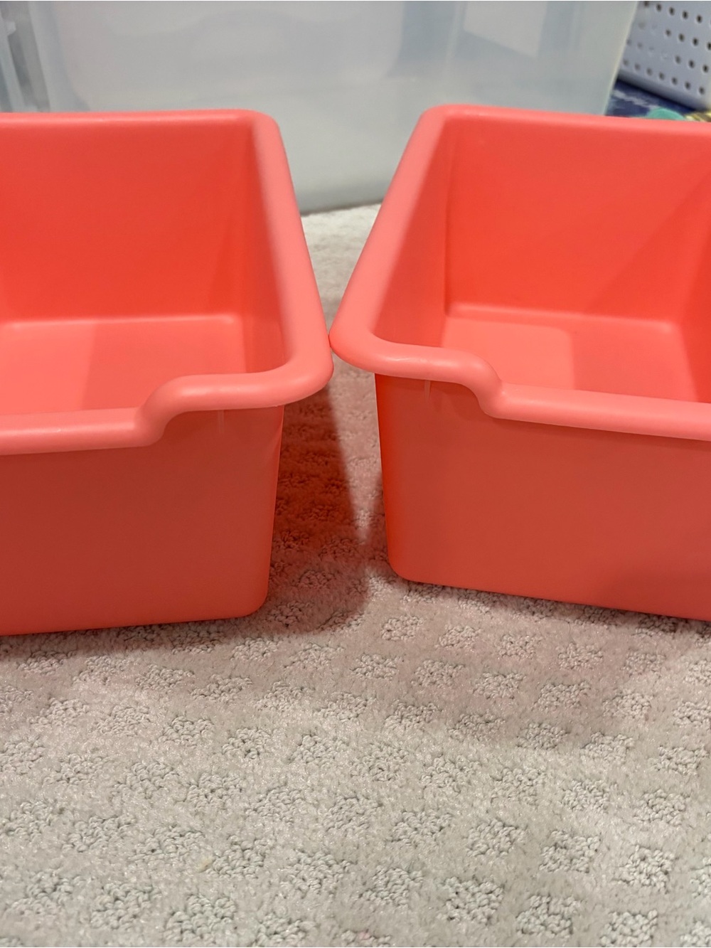Target Coral Storage Bins - Pair